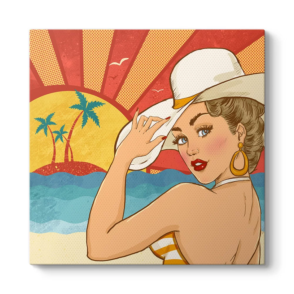 Pin Up Miami Tablosu - Model 3
